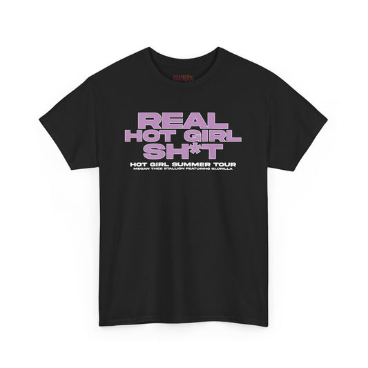 Real Hot Girl Graphic Tee - Purple