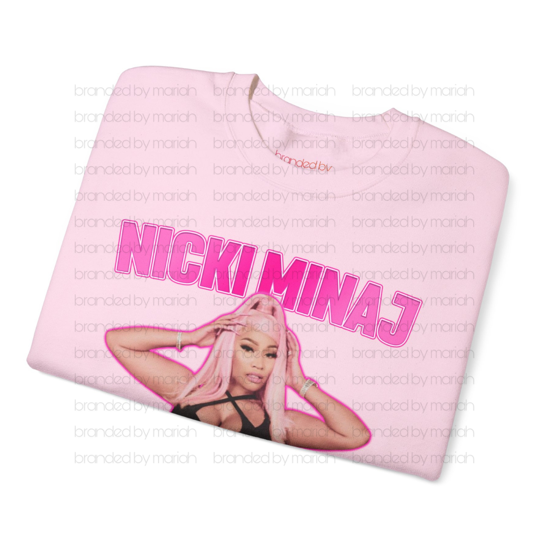 Nicki Minaj Pink Friday 2 Crewneck Sweatshirt