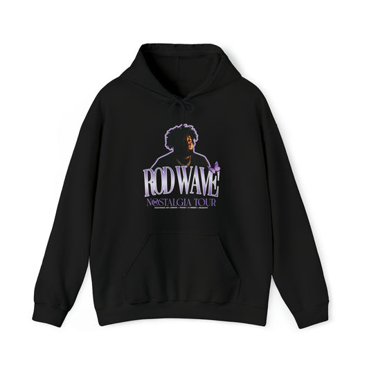 Purple Rod Wave Nostalgia Tour Hooded Sweatshirt