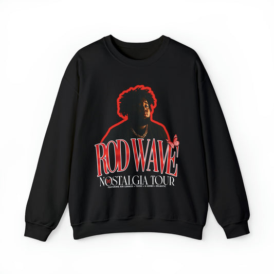 Red Rod Wave Nostalgia Tour Crewneck Sweatshirt