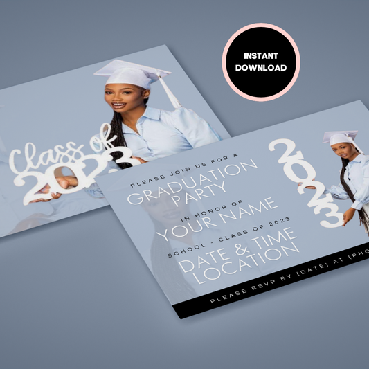 Graduation Invite Template Design