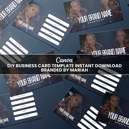 Business Card - Pre-Made Template Design