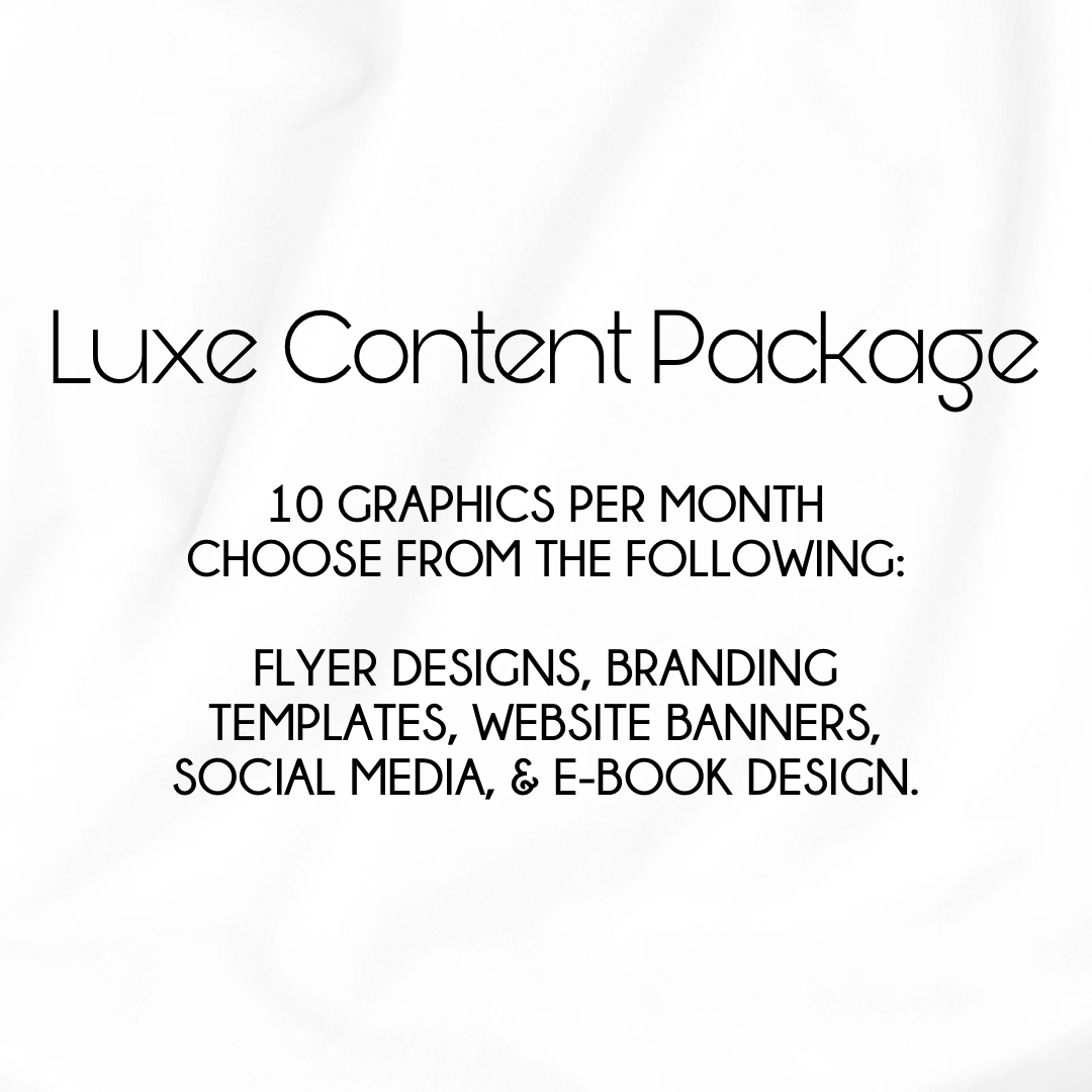 Luxe Content Package