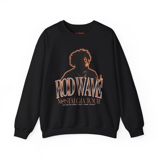 Rod Wave Nostalgia Tour Crewneck Sweatshirt