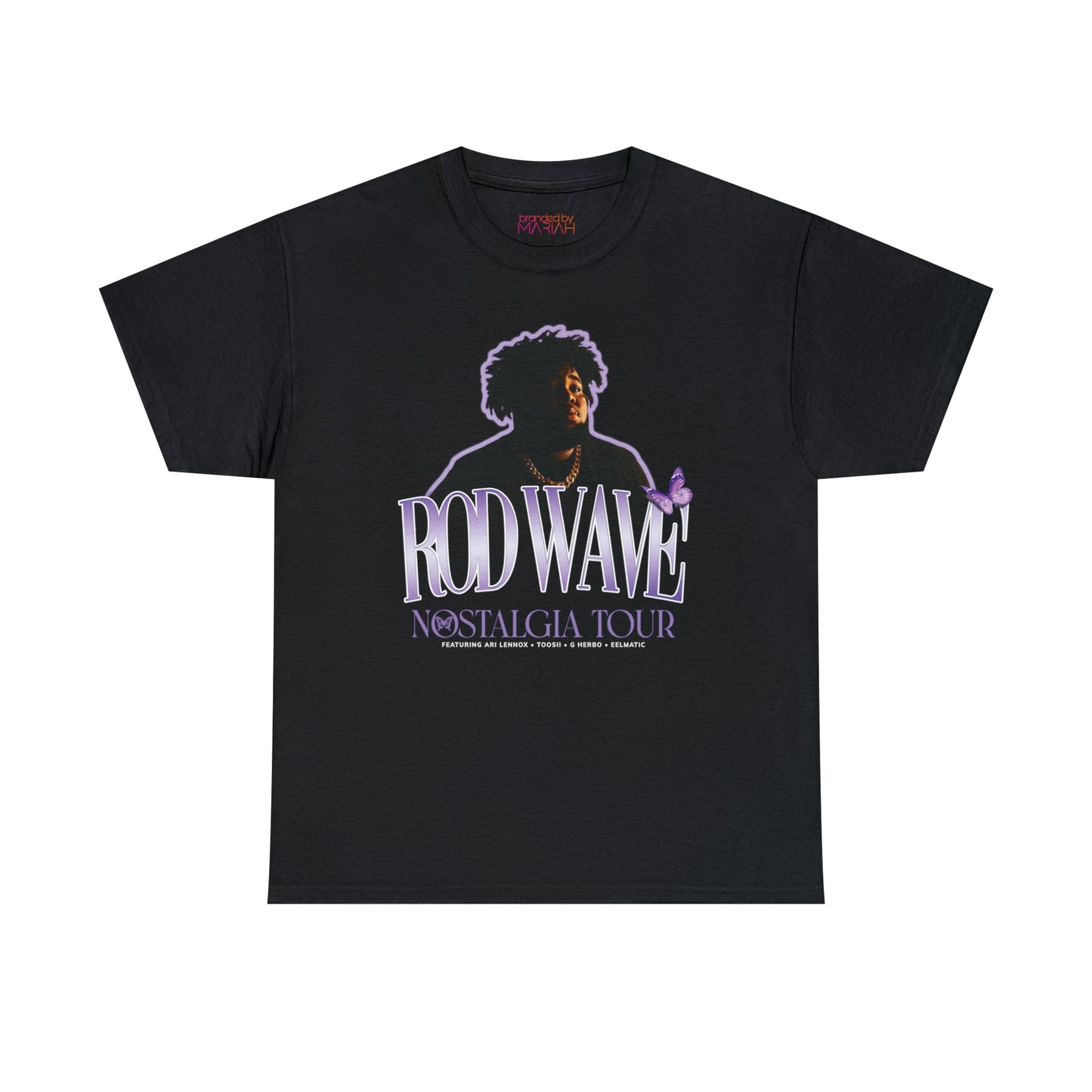 Purple Rod Wave Nostalgia Tour Graphic Tee