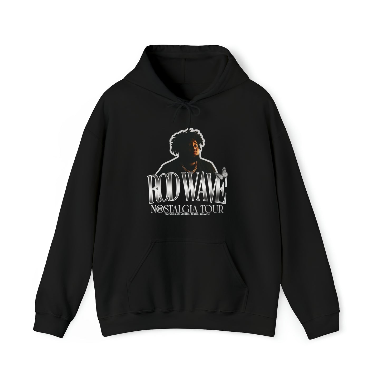 Silver Rod Wave Nostalgia Tour Hooded Sweatshirt