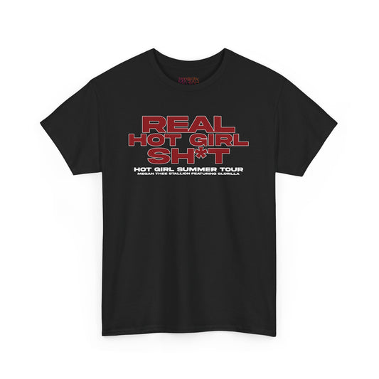 Real Hot Girl Graphic Tee - Red